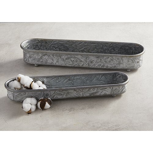 Ornate Iron Tray - Medium