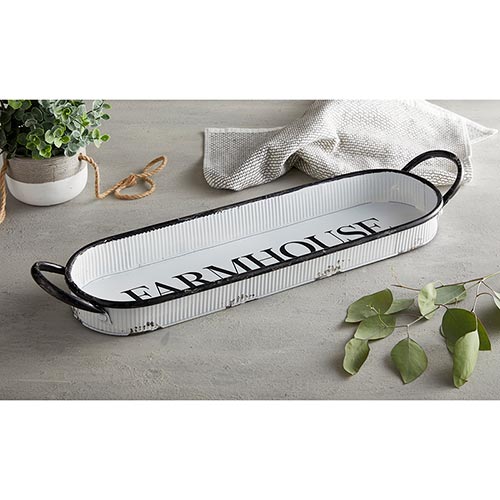 Oval Tray - Farmhouse