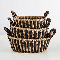 Oval Basket with Handle