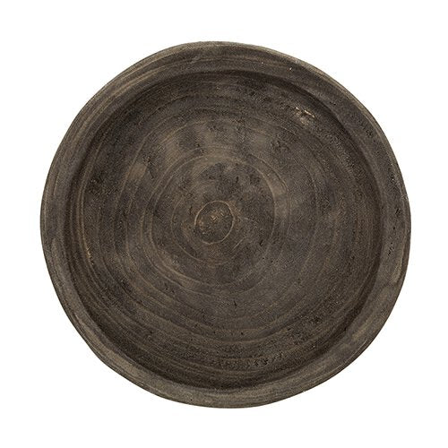 Paulownia Wood Bowl - 6" Charcoal