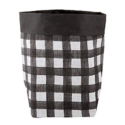 Large Holder - Buffalo Check Linen