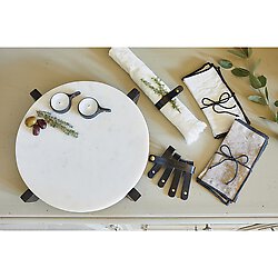 Linen Napkins - Set of 4 in Ivory