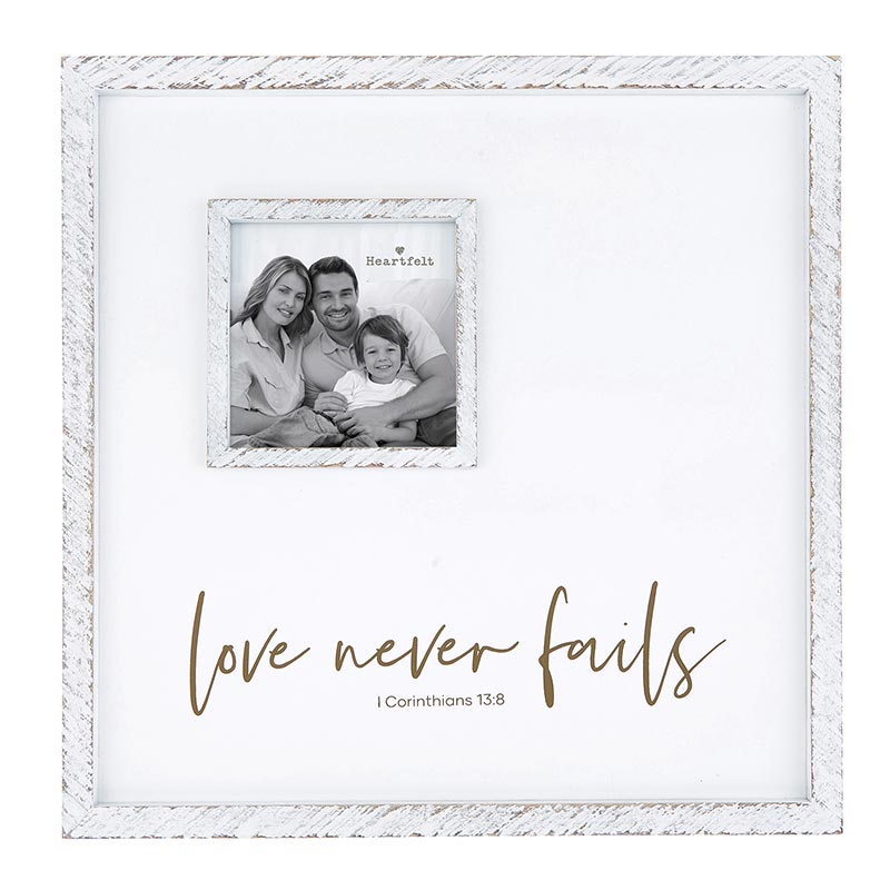 Photo Frame - Love Never Fails