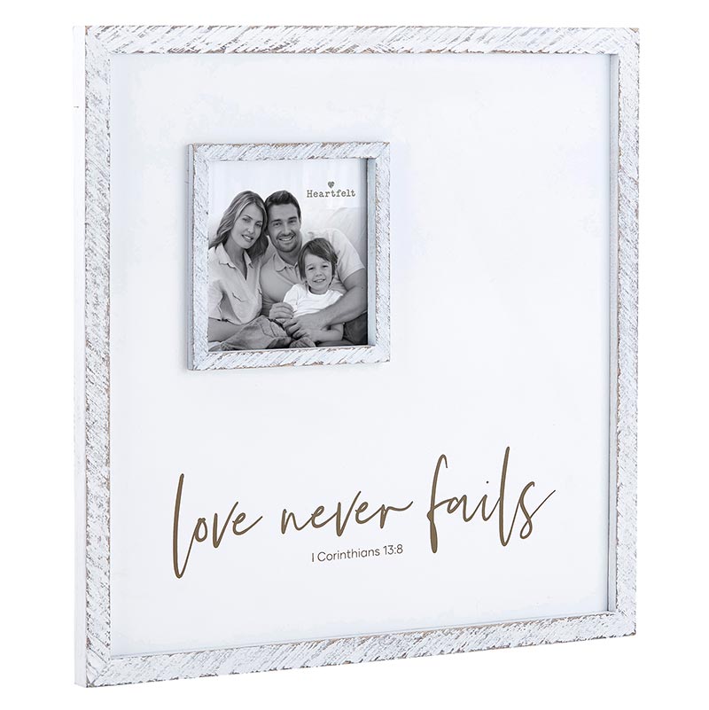 Photo Frame - Love Never Fails