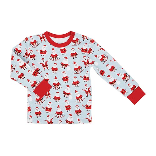 Pajama Set - 2pc - Santa, 6-12 months