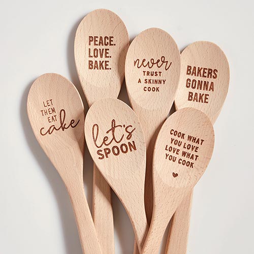 Wooden Spoon - Peace. Love. Bake
