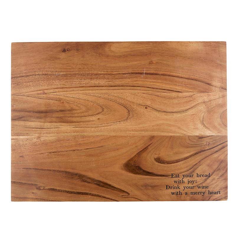 Wood Serving Tray - Eat Bread