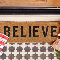 Door Mat - Believe