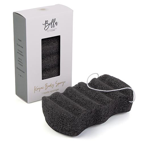 Konjac Gentle Exfoliating Body Sponge - 3 color choices
