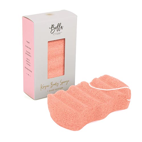 Konjac Gentle Exfoliating Body Sponge - 3 color choices