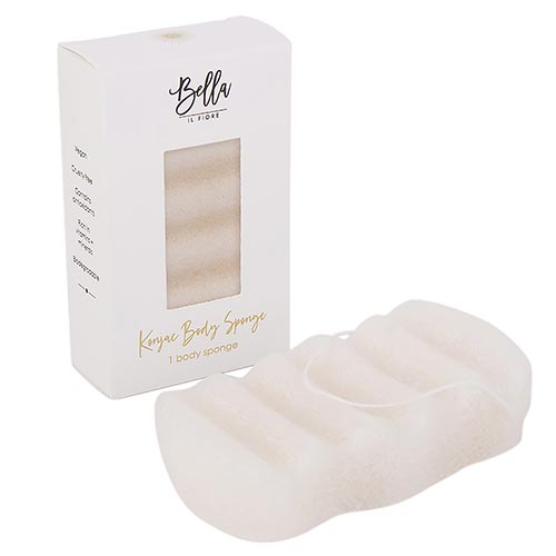 Konjac Gentle Exfoliating Body Sponge - 3 color choices