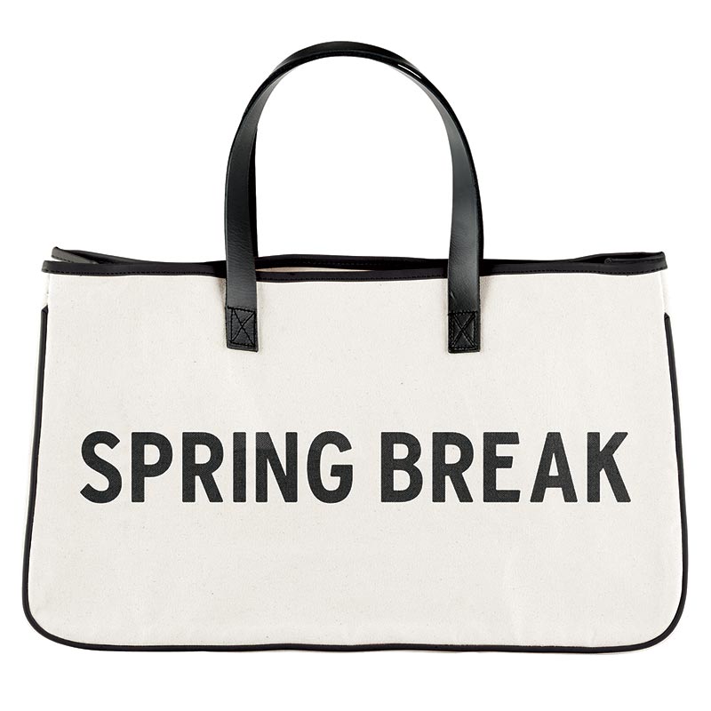 Canvas Tote Spring Break