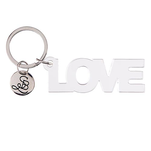 Acrylic Word Keychain - Love