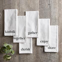Kinfolk Napkin Set Of 6