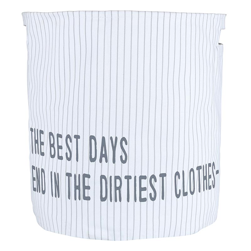 Canvas Hamper - Large - The Best Days
