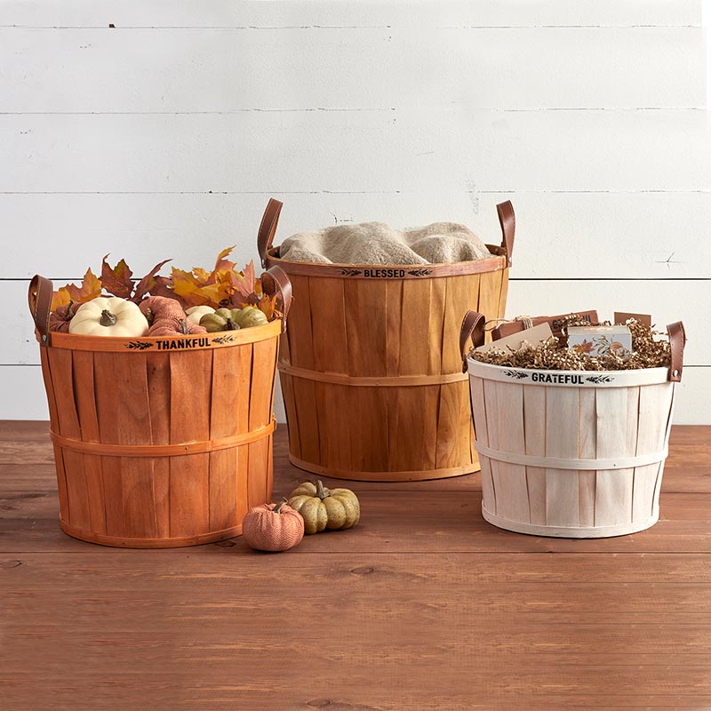 Harvest Nested Basket Set (3pc)