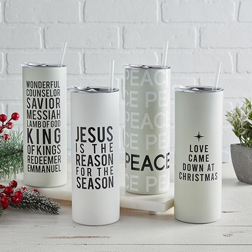 Skinny Tumbler - Jesus Is The Reason for the Season