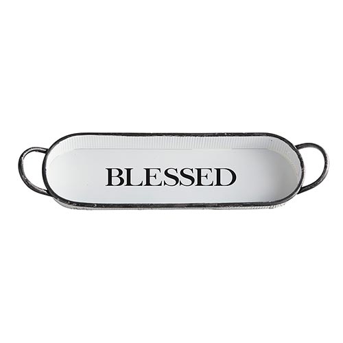 Oval Tray - Blessed