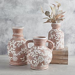 Floral Vase - 2 Handles