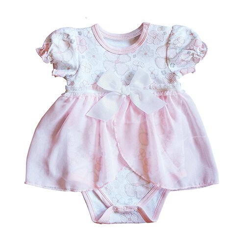 Dress - Playful Posies, 0-3 months