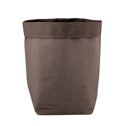 Large Holder - Brown Linen