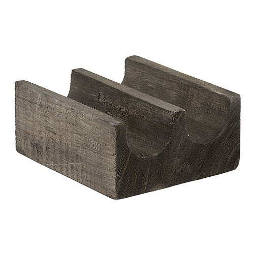 Paulownia Wood Double Taco Holder