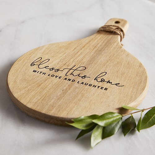 Wood Cheese Board - Bless This Home