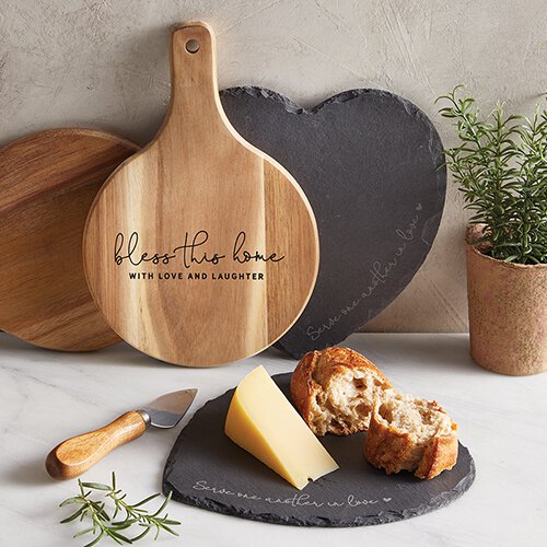 Wood Cheese Board - Bless This Home