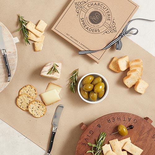 Charcuterie Spreaders in Book Box