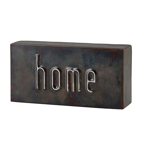 Metal Box Sign-Home