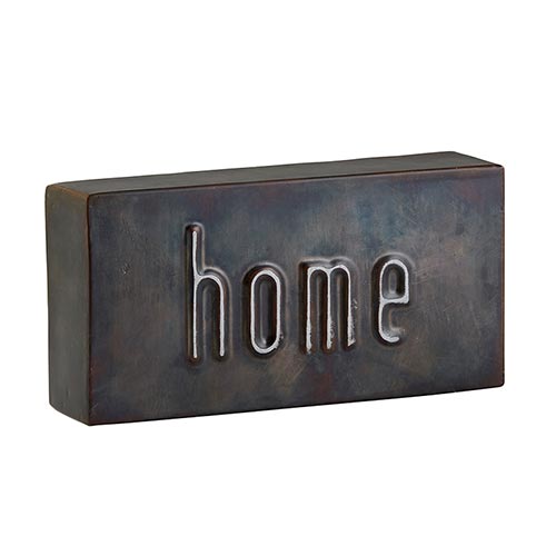 Metal Box Sign-Home