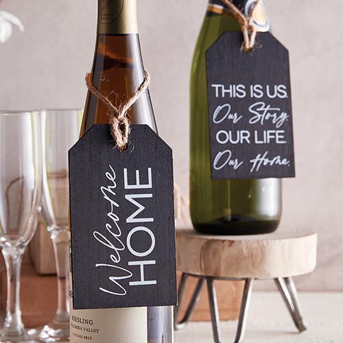 Wood Tag Set - Home Sweet Home