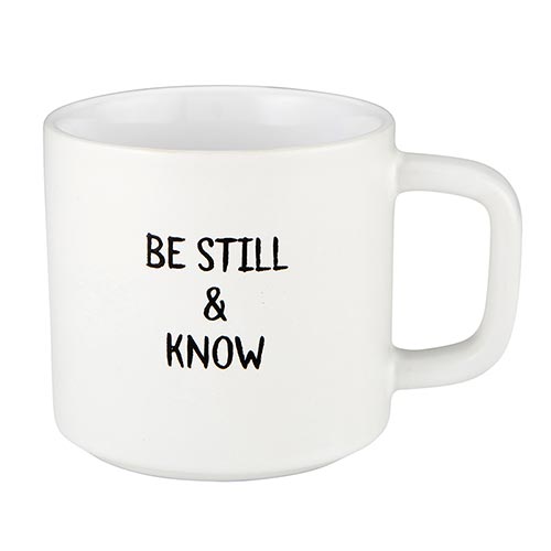 Stackable Mug - Be Still & Know
