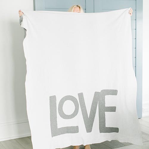 Luxe Throw - Love