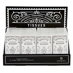 Grateful Thankful Blessed Tissues
