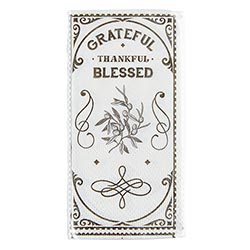 Grateful Thankful Blessed Tissues