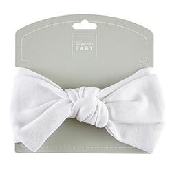 Knotted Headband - White