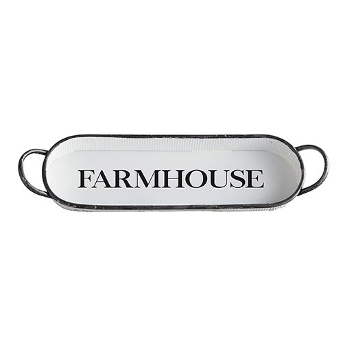 Oval Tray - Farmhouse