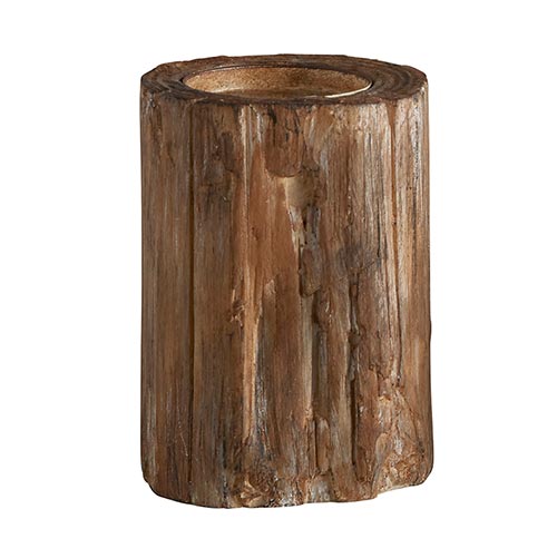 Bark Candle Holder - Large