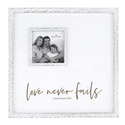 Photo Frame - Love Never Fails