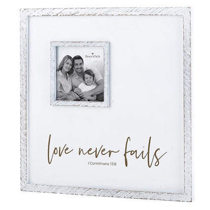 Photo Frame - Love Never Fails