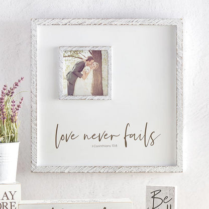 Photo Frame - Love Never Fails