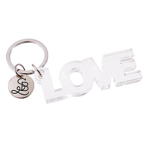Acrylic Word Keychain - Love