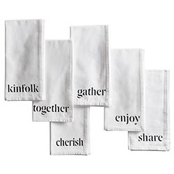 Kinfolk Napkin Set Of 6