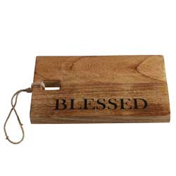 Blessed - Wooden Serving Board