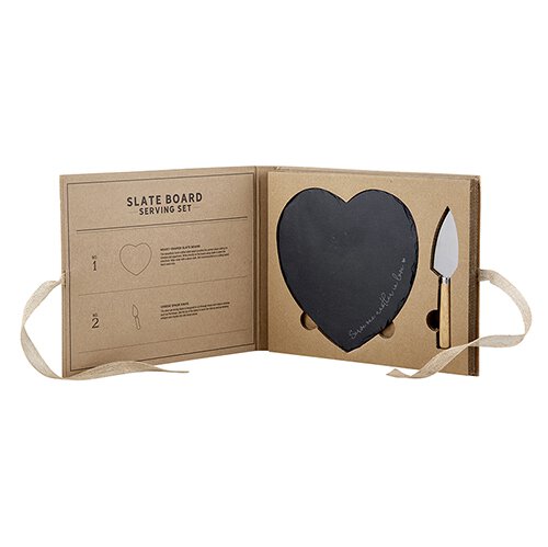 Cutting Board Gift Set - Heart